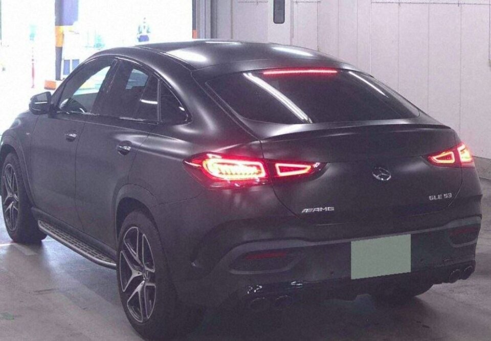 Mercedes-Benz GLE 53 AMG 4Matic 2022 — pandangan belakang
